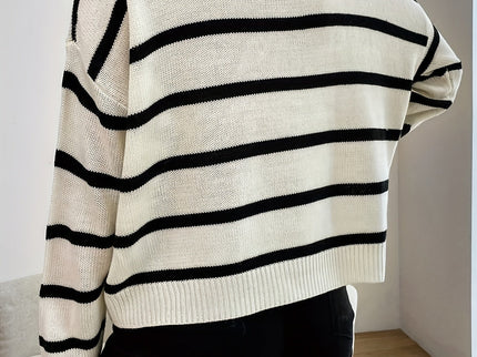 Gestreifter Pullover