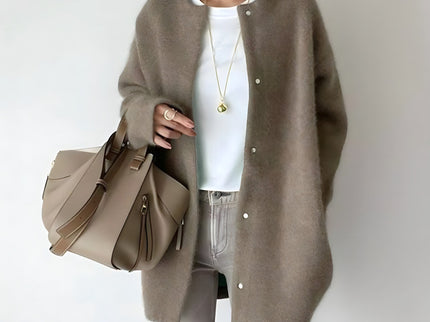 Strickjacke mit Knopfleiste