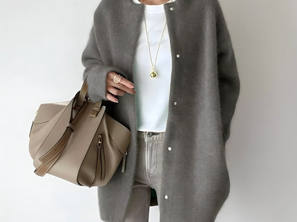 Strickjacke mit Knopfleiste