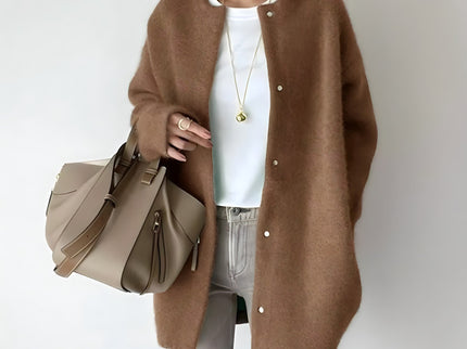 Strickjacke mit Knopfleiste