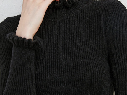 Rollkragenpullover Aus Kaschmir