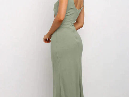 Midi-kleid Im Wickel-Stil